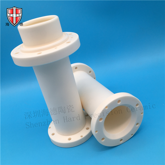 アルミナセラミックフランジパイプ